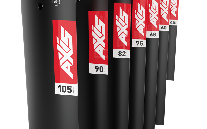 The 2026 AXIS Black aluminium mast system: masts, base plate and Doodads