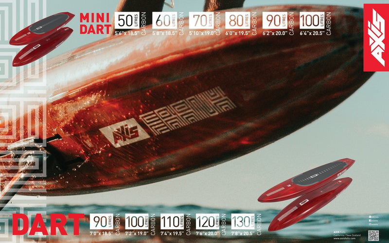 As seen in Foiling Magazine: the Frank Dart and Mini Dart