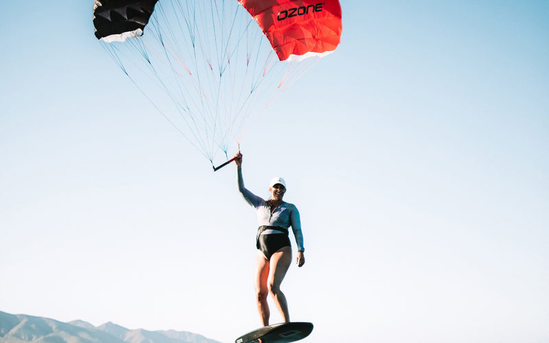 Connecting Bumps with a Bump: Brittany Ayers on foiling while pregnant, from Foiling Magazine