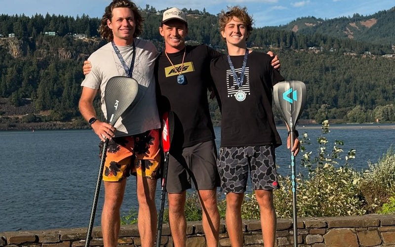 Kai Thompson wins the Gorge Downwind Challenge 2025