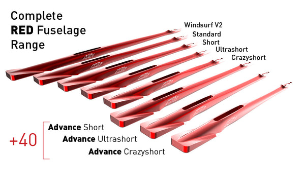 Red Crazyshort Advance Fuselage