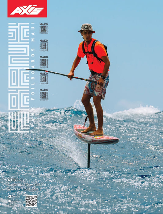 As seen in Foiling Magazine: the Frank Mako downwind boards