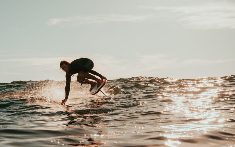 Luke Atkinson wins the surf foil competition at the Crozon Foil Festival 2025