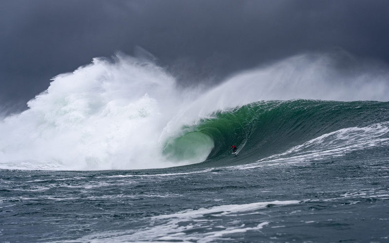 Irish Exit: a foil at Mullaghmore on Big Thursday