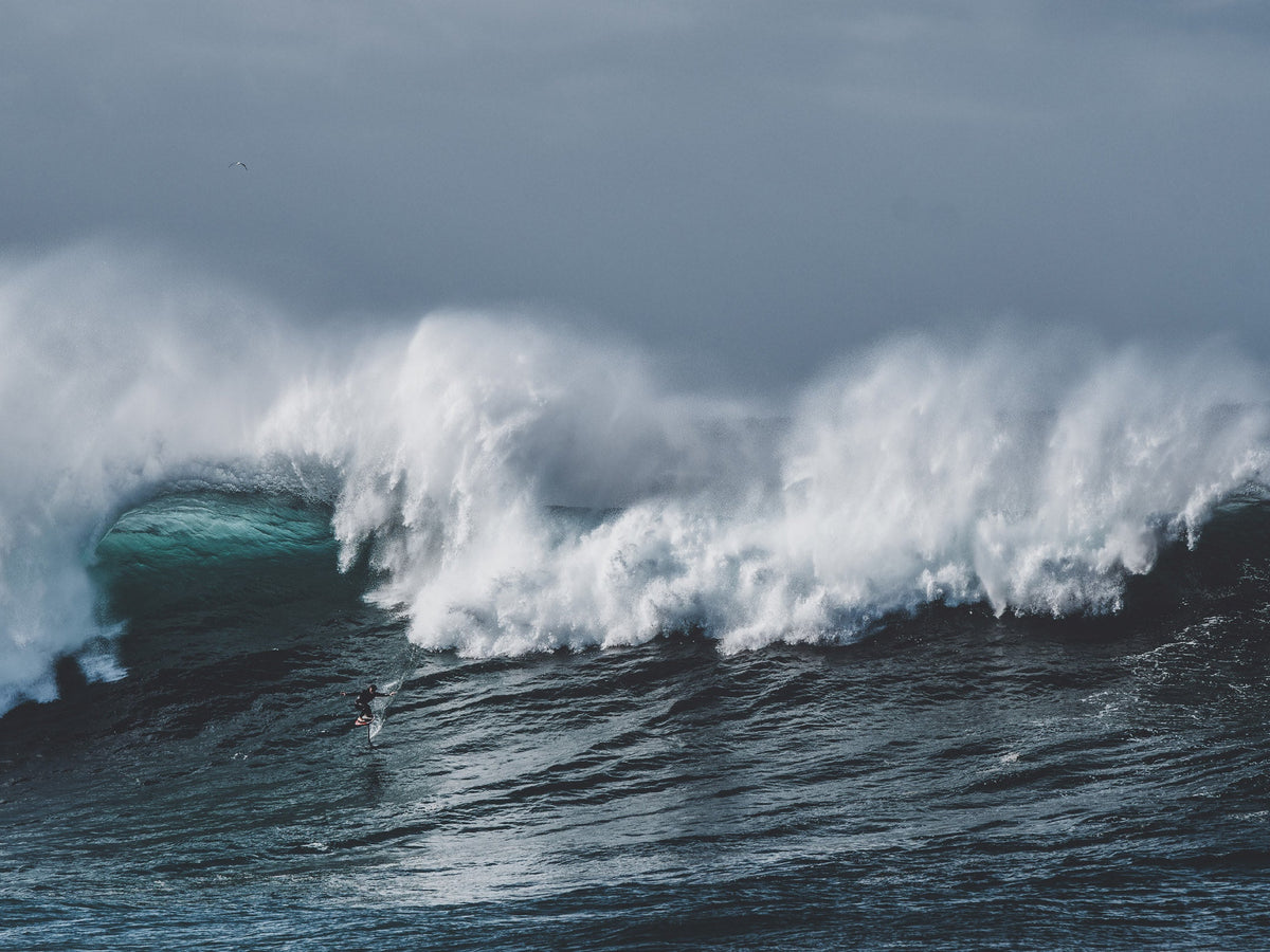 Wedding Cake: Jeremy Wilmotte tows the biggest swell at Wedding Cake Island