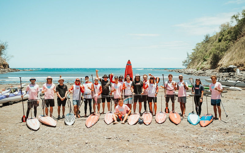 Kai Thompson third in SUP foil at the Paddle Imua 2025