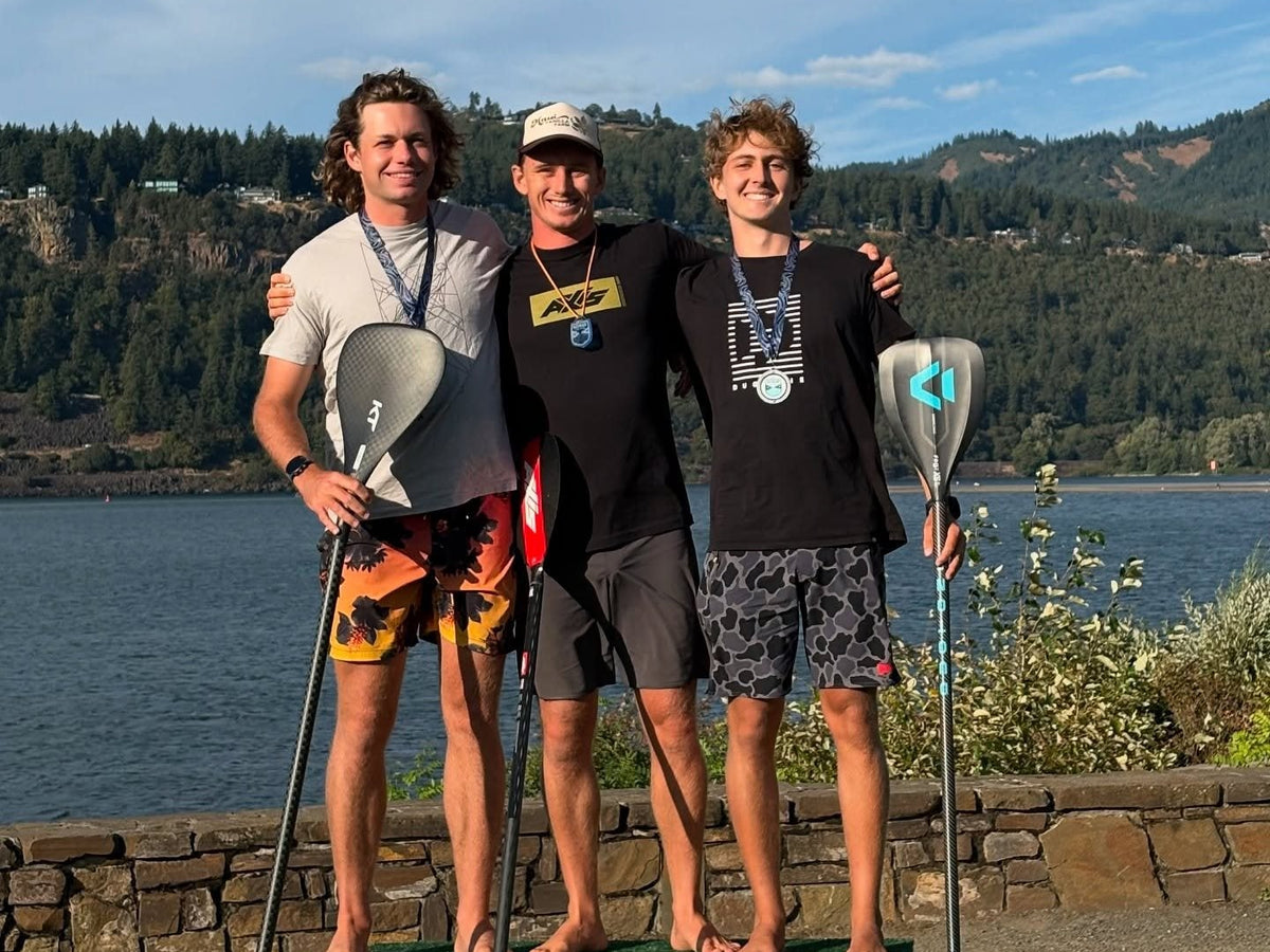 Kai Thompson wins the Gorge Downwind Challenge 2025