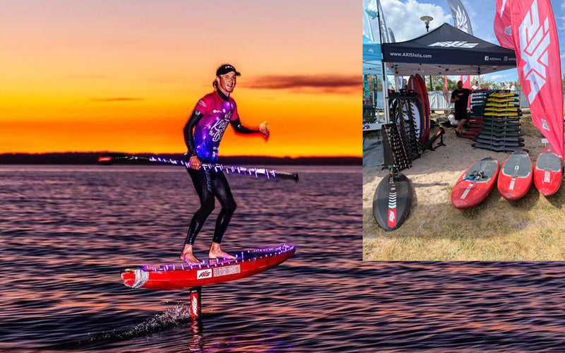 First place at King of the Bay, Rewa, on the Surge 740