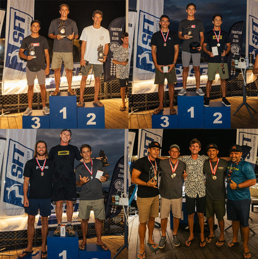Tahiti Foil Festival: bronze for Kai Thompson in pump foil