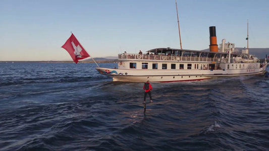 SURGE 1240 on Lake Geneva: three sessions with a team rider