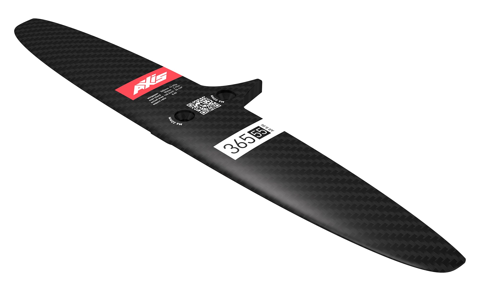 SKINNY - 365/55 Carbon Rear Hydrofoil wing - AXIS Foils
