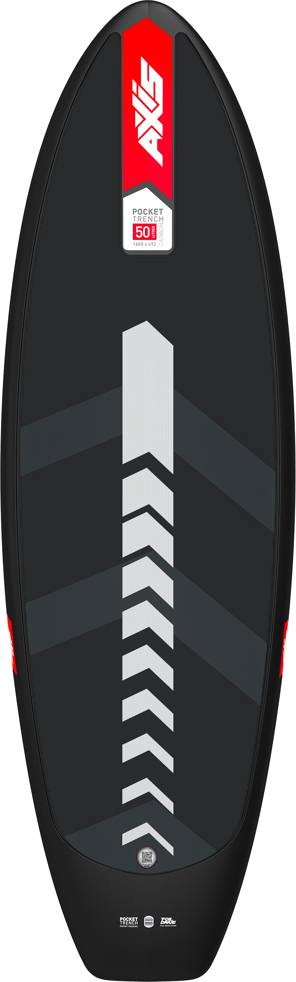 Foil Drive POCKET TRENCH - AXIS Foilboard - 50L