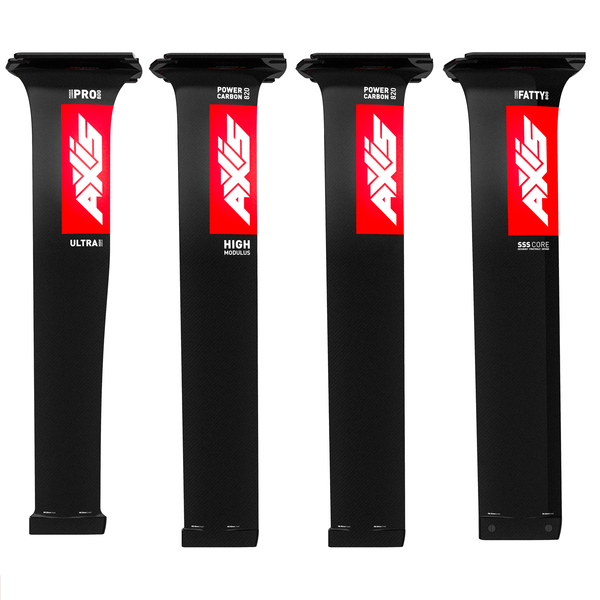AXIS Power Carbon FATTY Mast & Base Plate 80