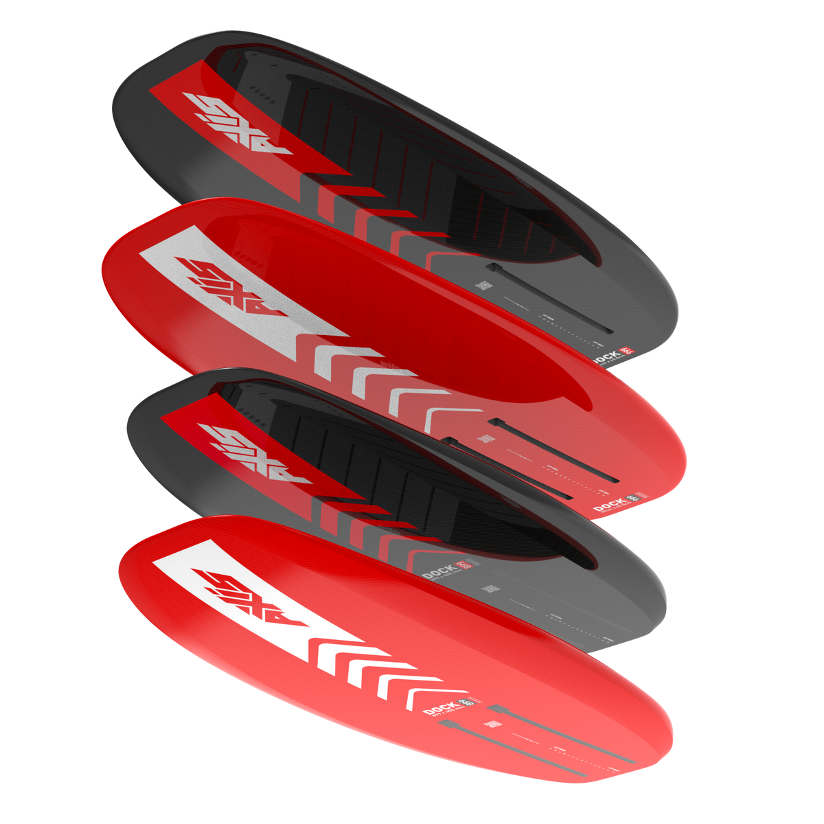 Dock 899 Red Glass Foilboard