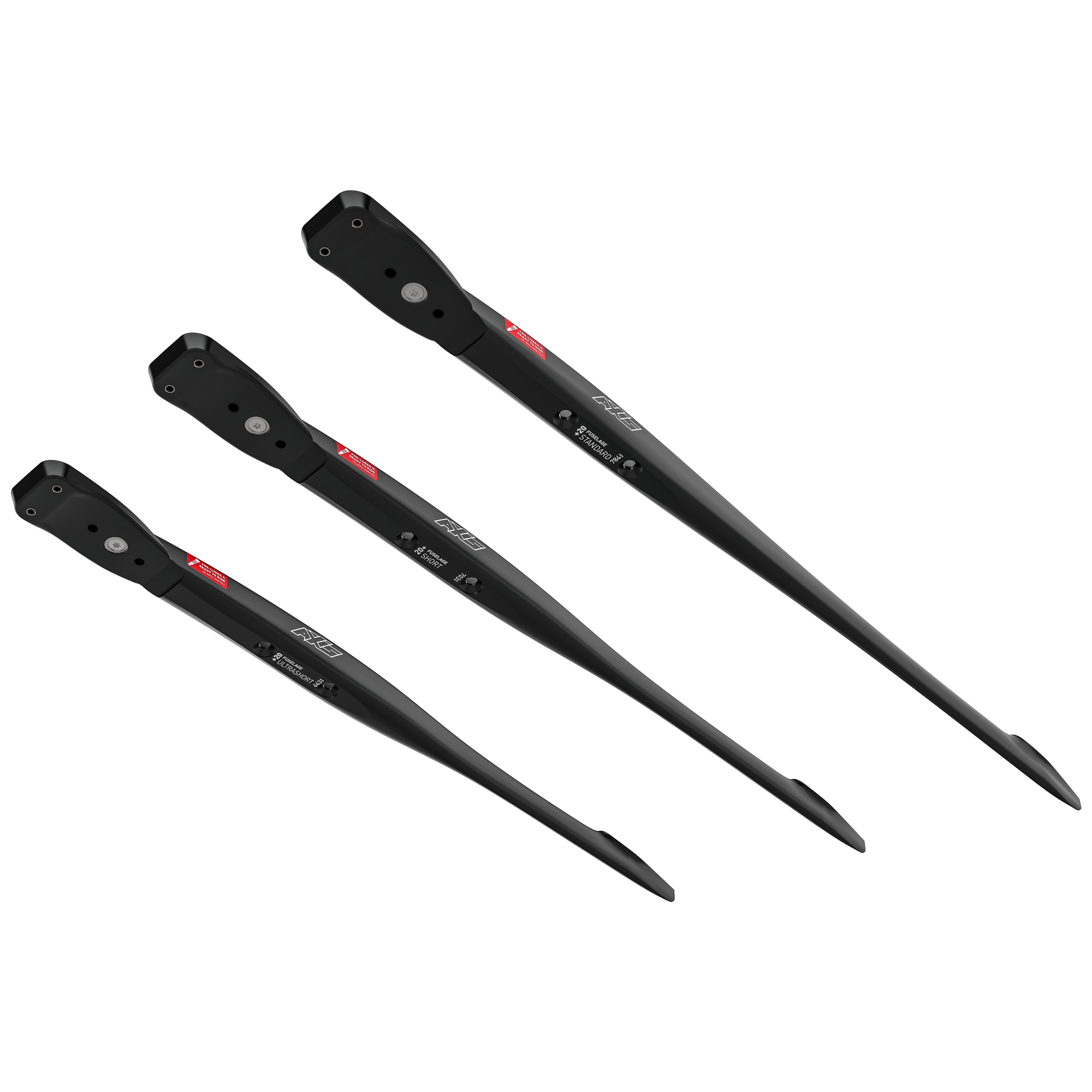 Black Fuselage - UltraShort Length - Advance 20 - 643mm with Zinc