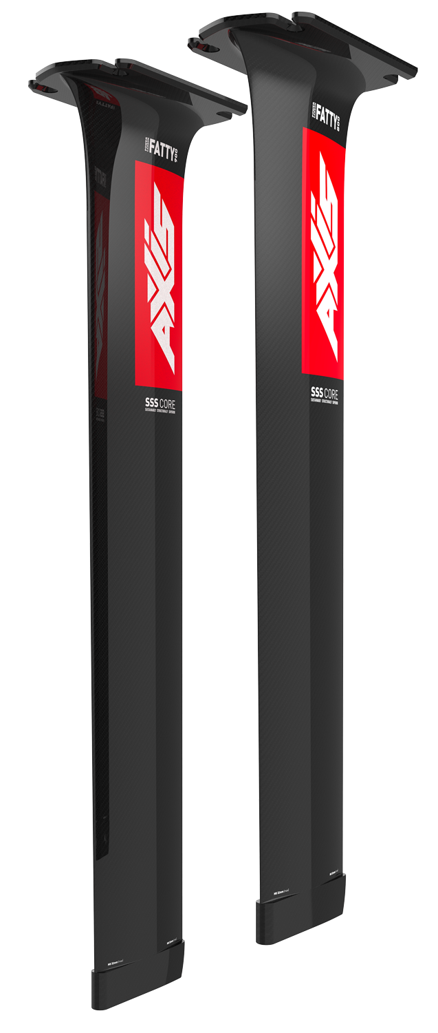 AXIS Power Carbon FATTY Mast & Base Plate 90