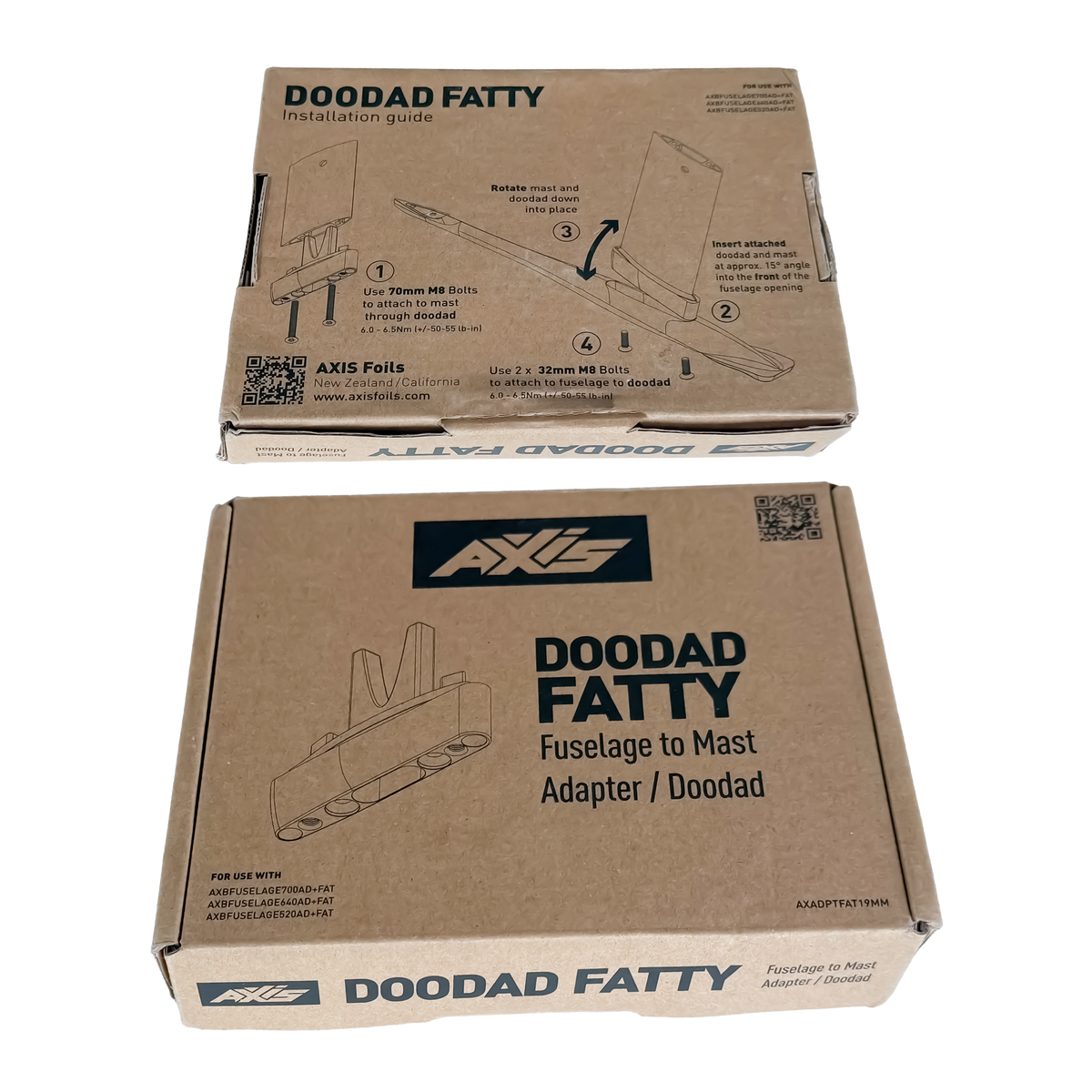 Fatty Fuselage to 19mm Mast Adapter / Doodad
