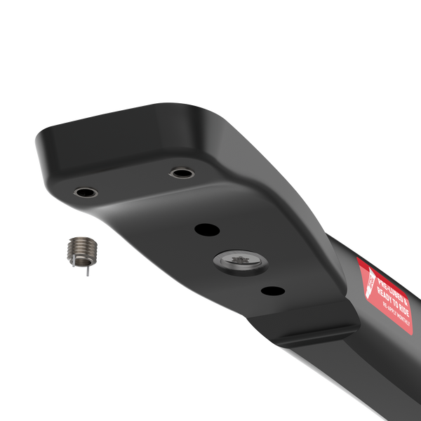 Black Fuselage - Short Length - Advance+ Fatty  - 700mm  with Zinc & Titanium inserts