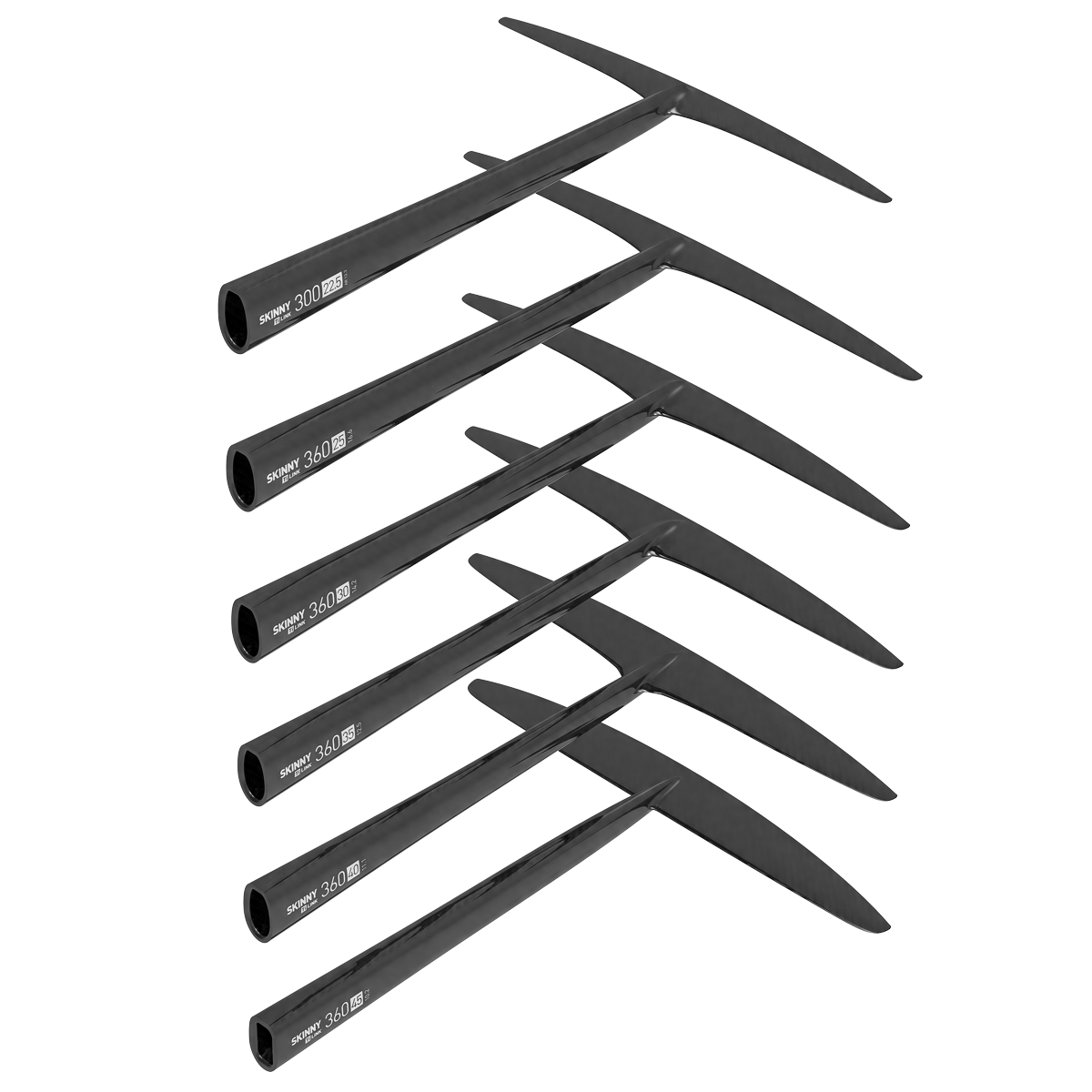 SKINNY LINK 300/22.5 Ultra High Modulus Solid Carbon Hydrofoil wing
