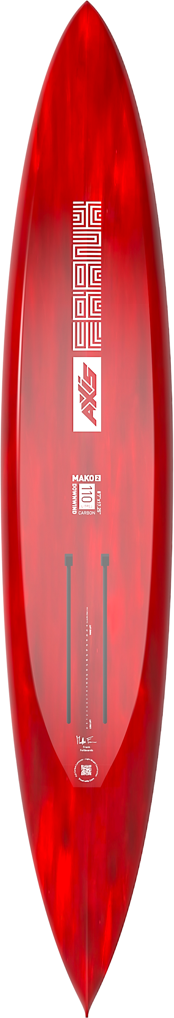 AXIS - Frank 110L Mako 2 Downwind Carbon foilboard 8'7" x 17.25"