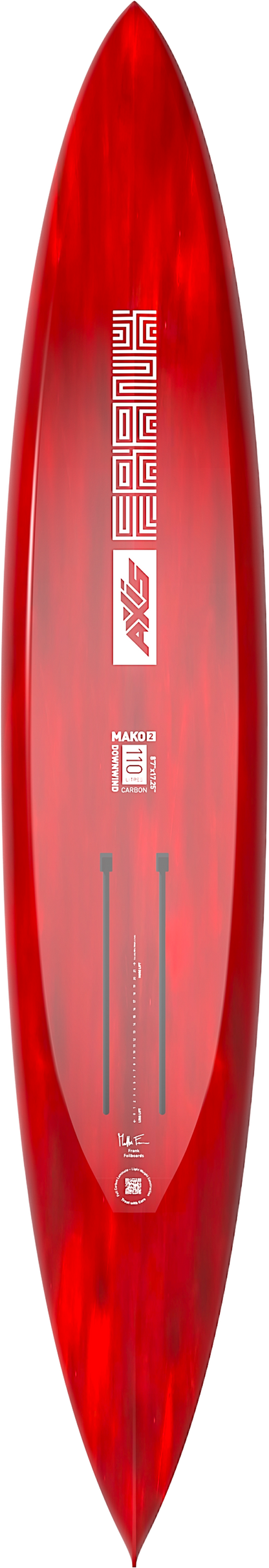 AXIS - Frank 110L Mako 2 Downwind Carbon foilboard 8'7" x 17.25"