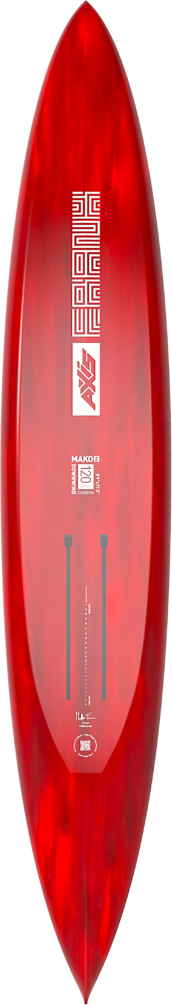 AXIS - Frank 120L Mako 2 Downwind Carbon foilboard 8'9" x 17.5"