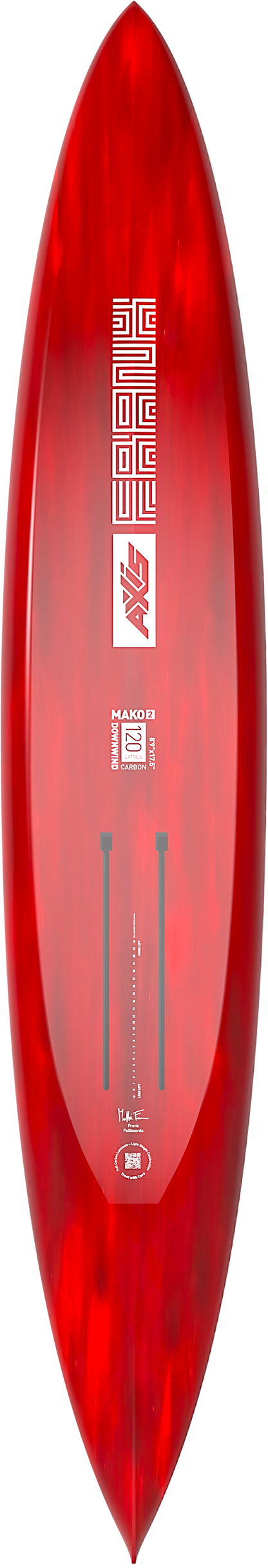 AXIS - Frank 120L Mako 2 Downwind Carbon foilboard 8'9" x 17.5"
