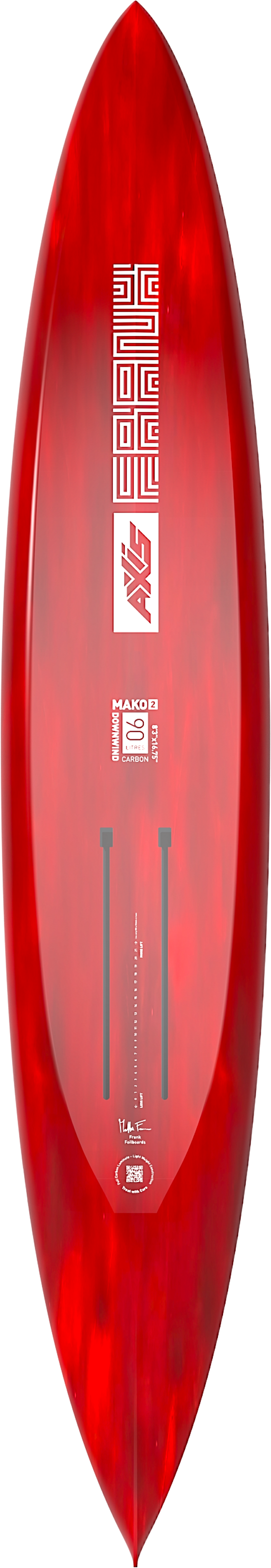 AXIS - Frank 90L Mako 2 Downwind Carbon foilboard 8'3" x 16.75"