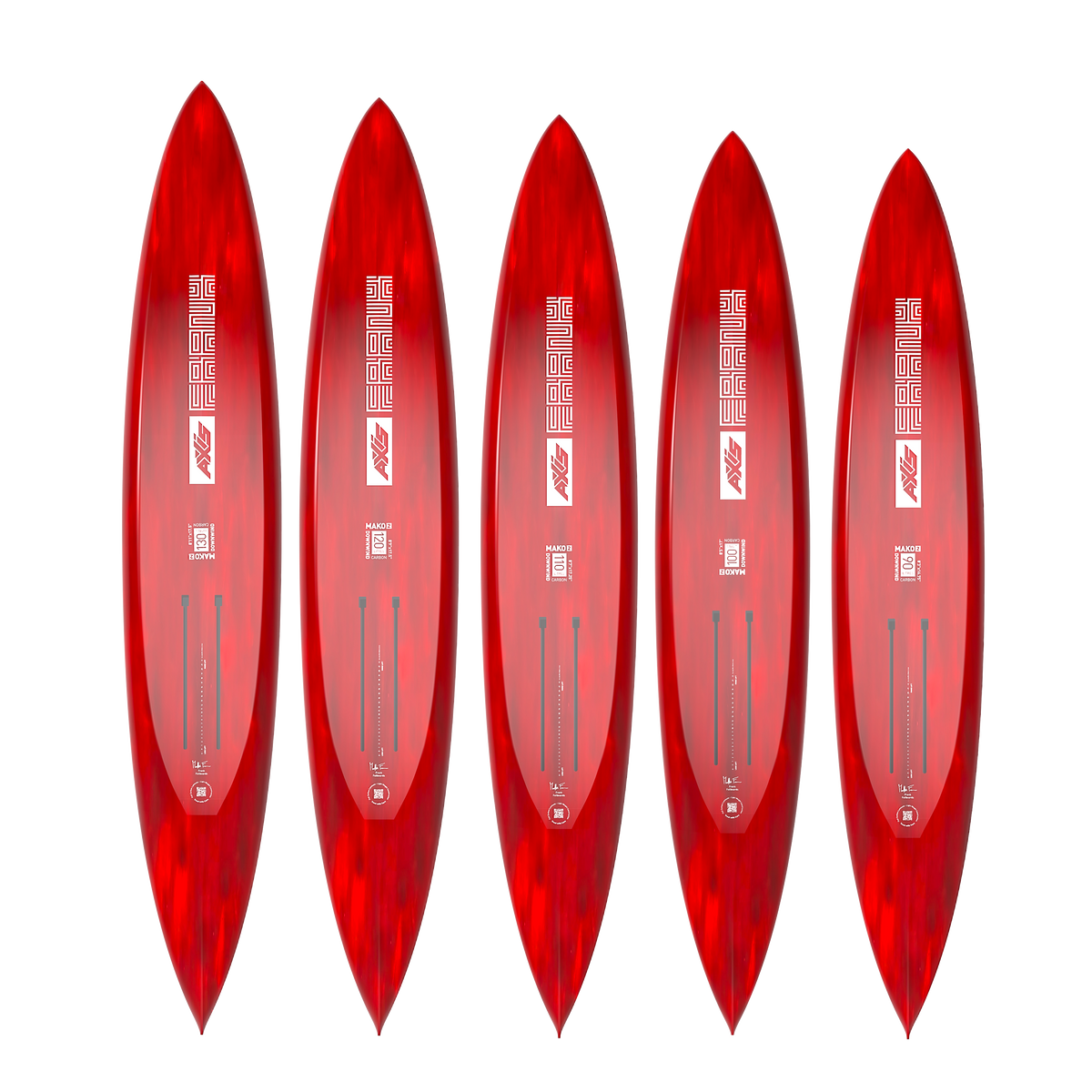 AXIS - Frank 90L Mako 2 Downwind Carbon foilboard 8'3" x 16.75"