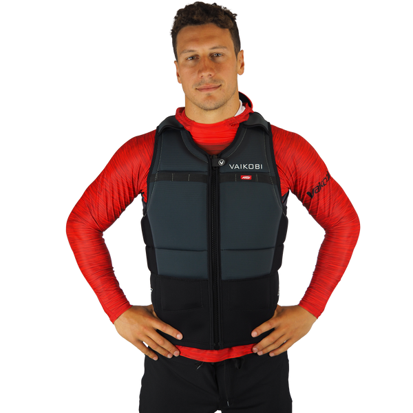 Hooded UV Rashie - Fire (red)