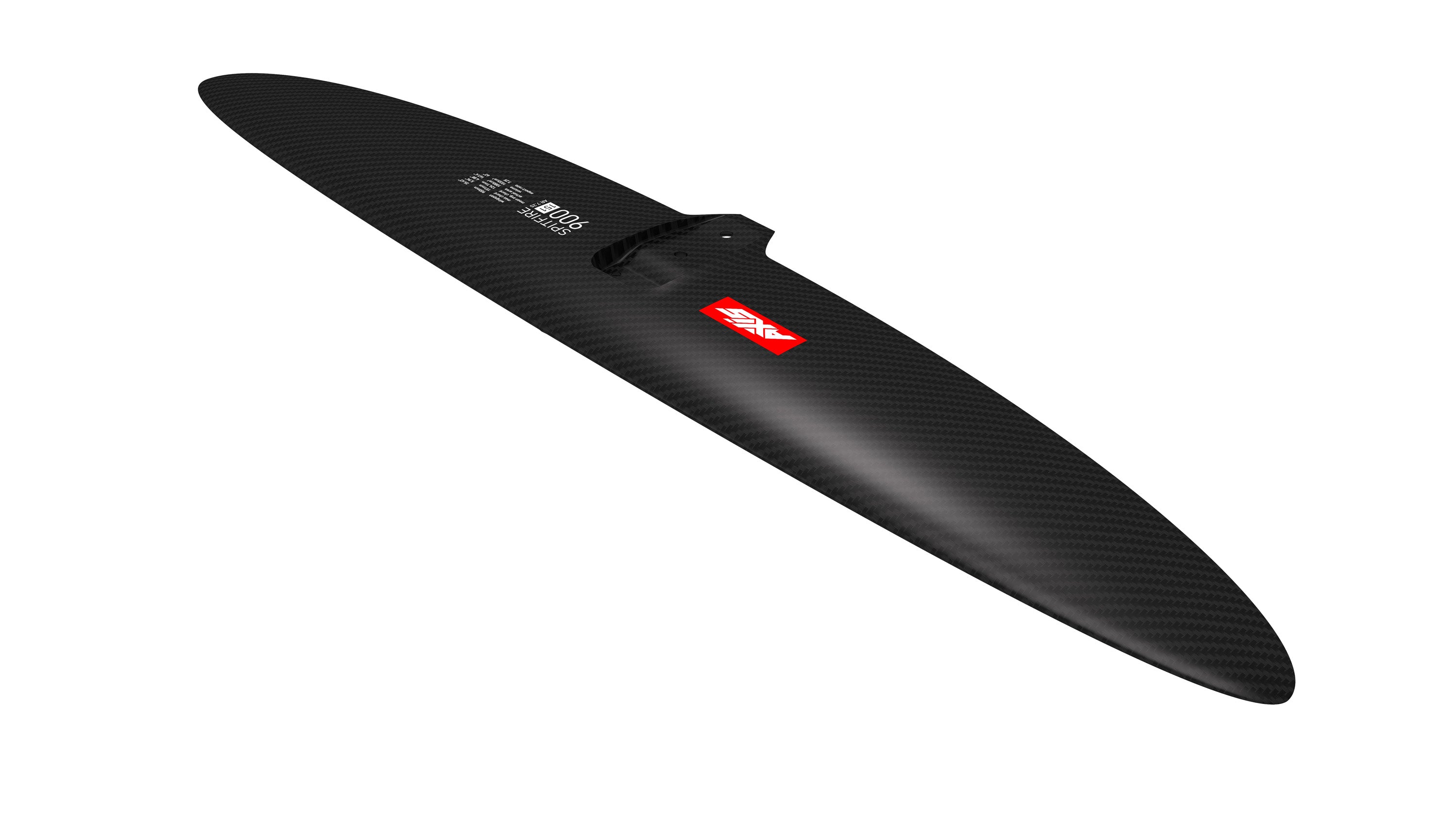 Axis Spitfire 900 Mid-aspect Surf Foil Front Wing — full deck view