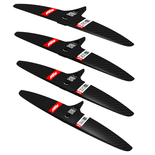 SURF SKINNY- 340/50 Carbon Rear Hydrofoil wing