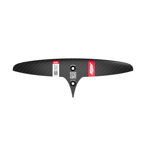 SKINNY SURF- 280/43 Carbon Rear Hydrofoil wing