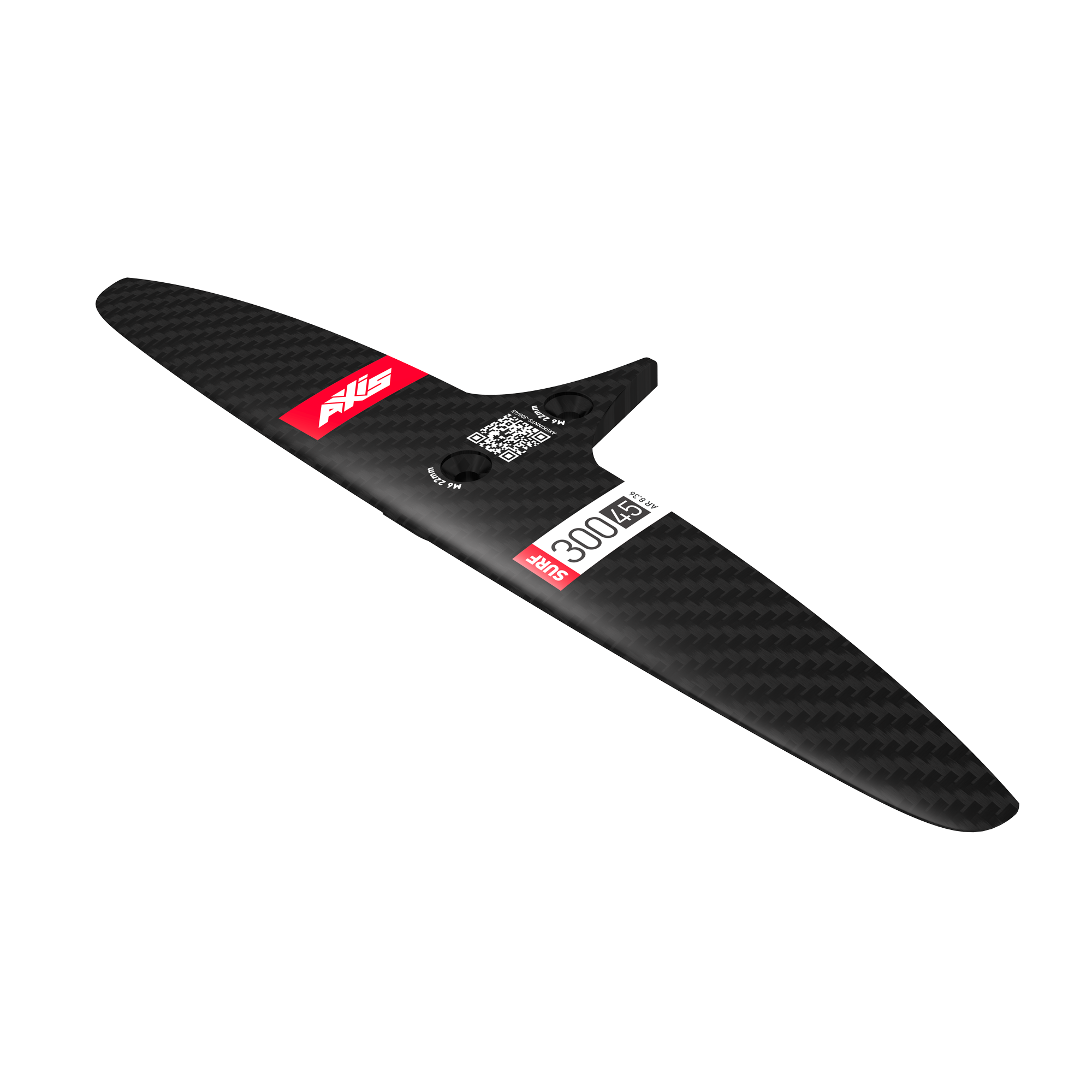 SKINNY SURF- 300/45 Carbon Rear Hydrofoil wing