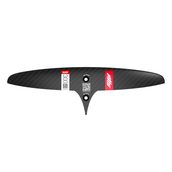 SKINNY SURF- 300/45 Carbon Rear Hydrofoil wing