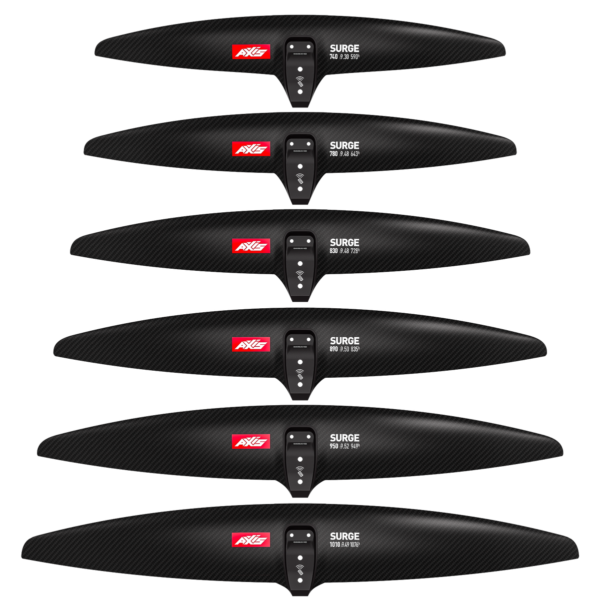 AXIS SURGE 780 Carbon Hydrofoil wing