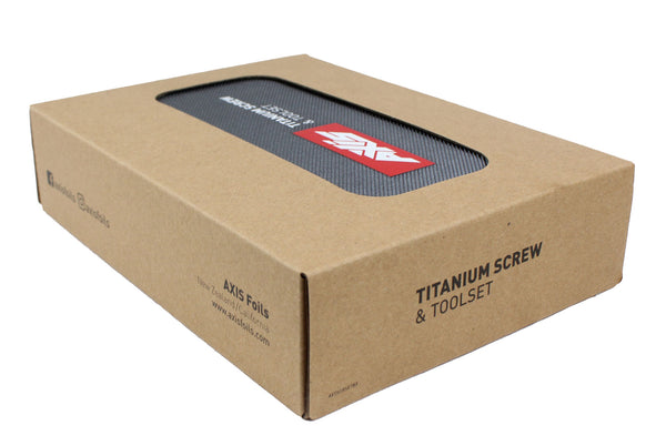 Titanium Screw and Toolset Box