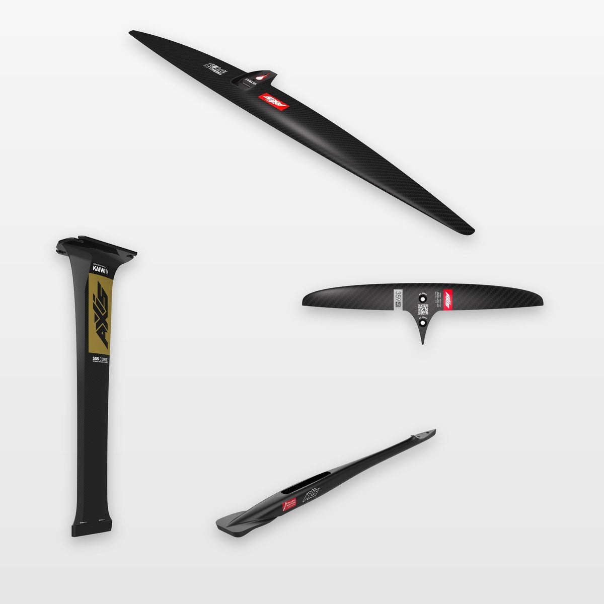 AXIS Complete Foil Package Fireball 1070, SKINNY 359/40 / KAIWI UHM 780: every part in the package
