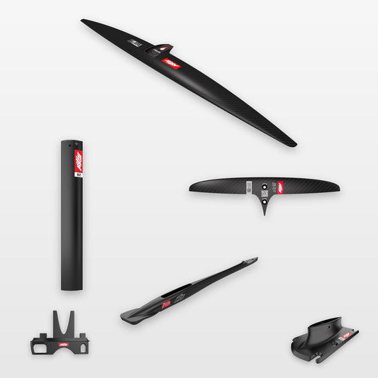 AXIS Complete Foil Package Fireball 1070, SKINNY 359/40 / 19mm aluminium 82cm: every part in the package