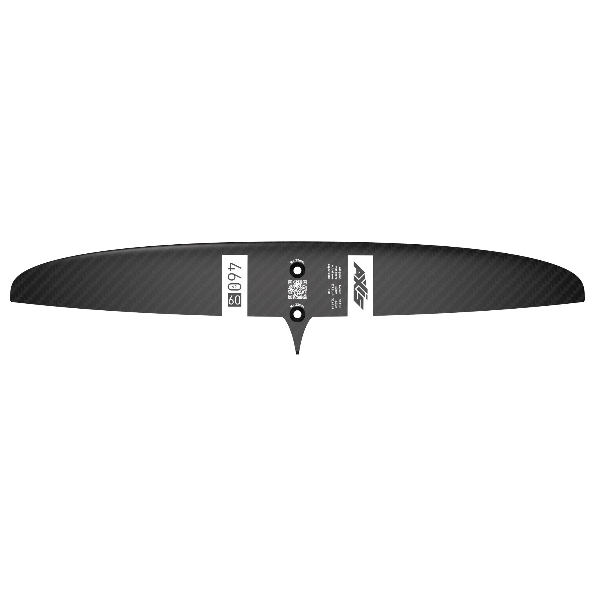 460 V2 Pump Carbon Rear Wing - AXIS Foils