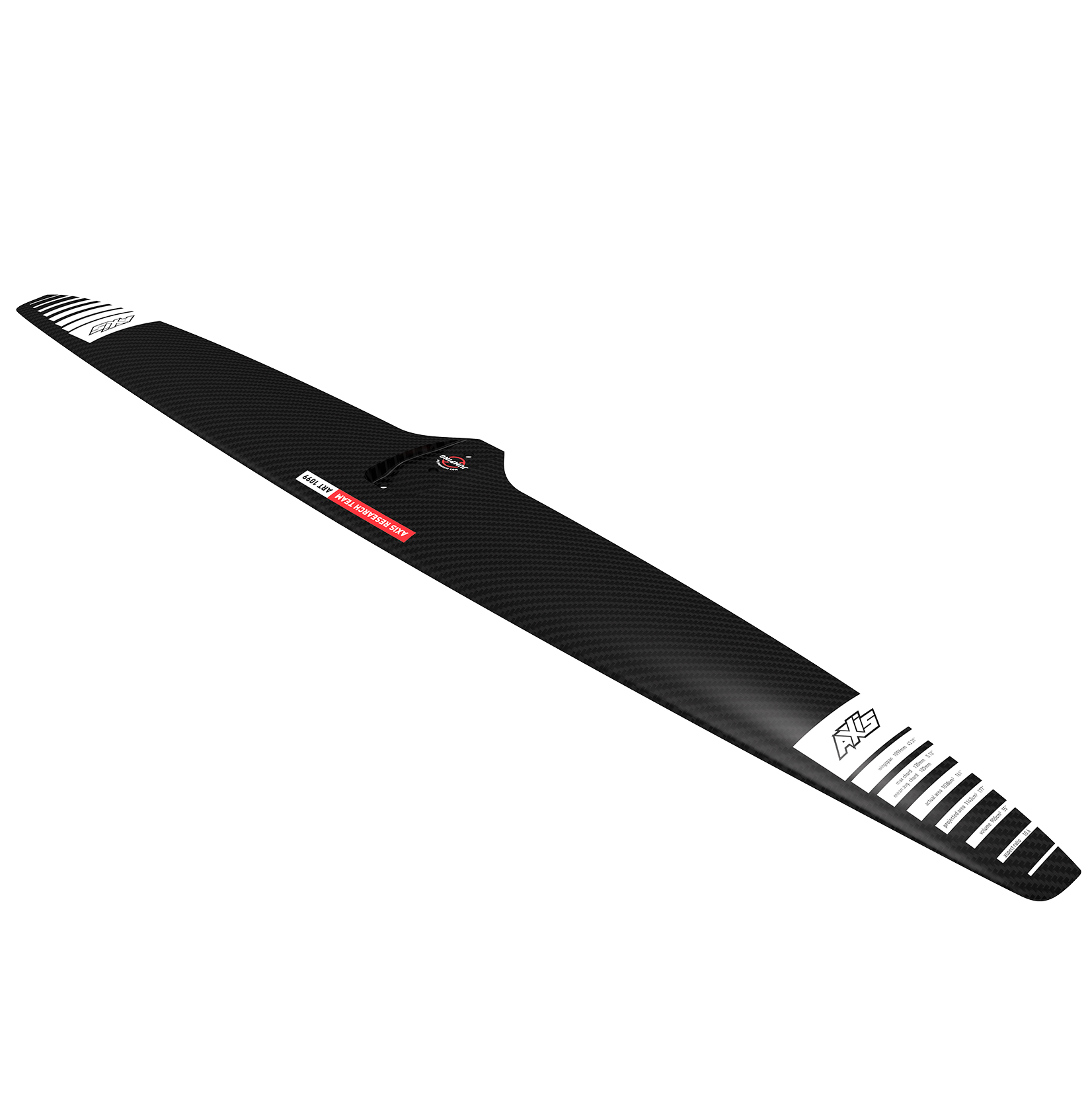 Axis ART 1099 Front Wing High Aspect Carbon Front Wing — full deck view