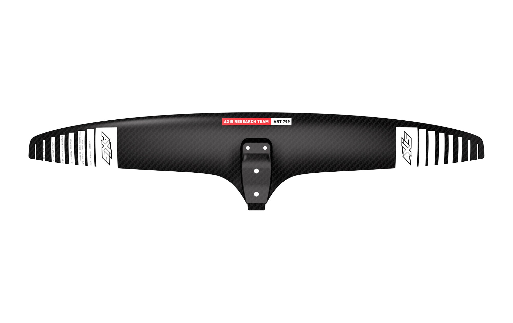 AXIS フロントフォイル　ART 799 中古 ART 799 Carbon Hydrofoil Wing - AXIS Foils