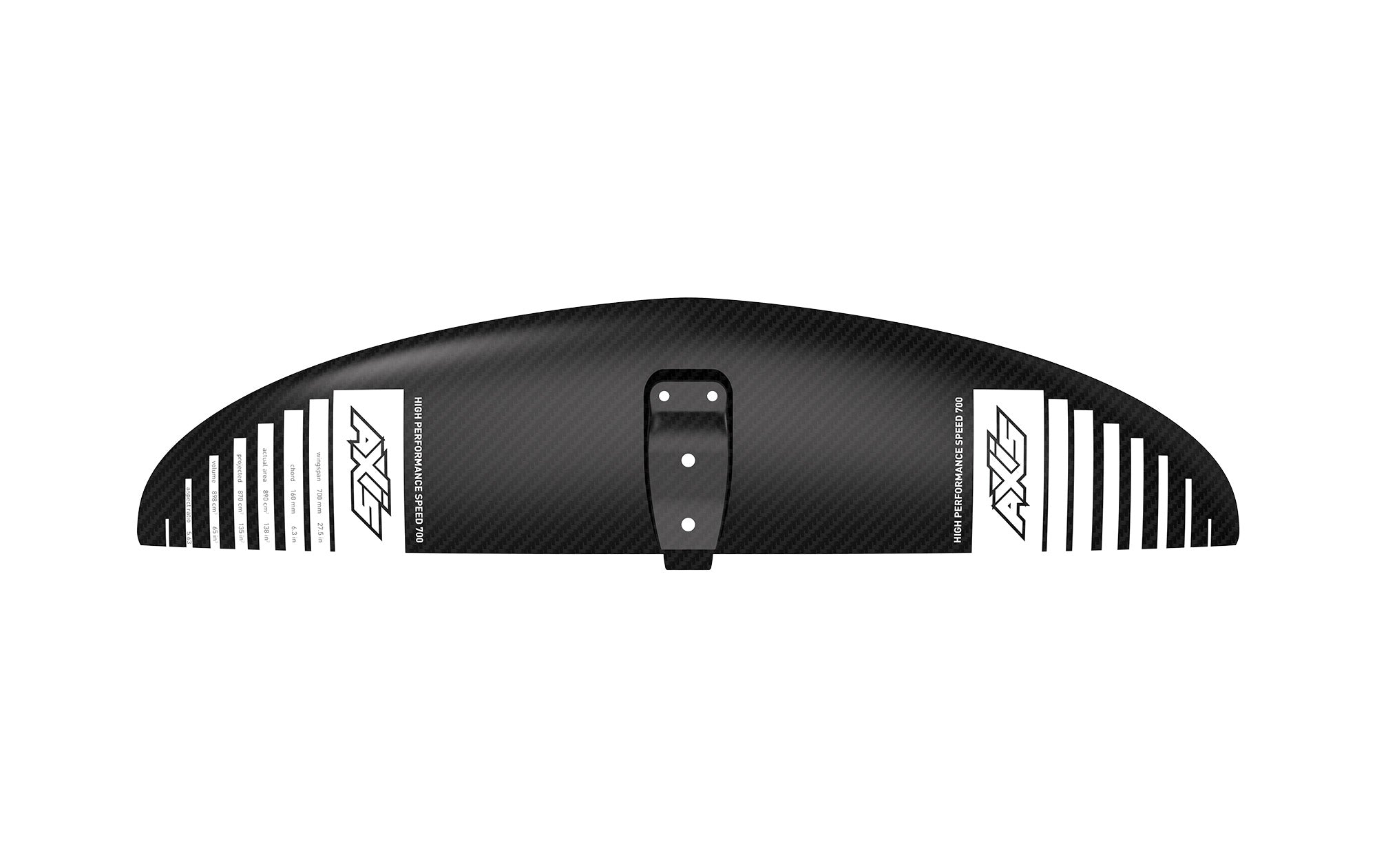 HPS 700 Carbon Hydrofoil Wing - AXIS Foils 