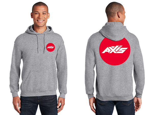 AXIS Foils Red Circle Hoodie